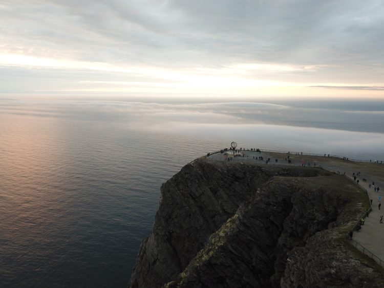 Luftbild Nordkap